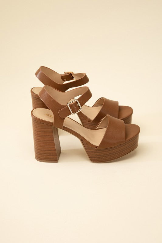 OPTIONS-S ANKLE STRAP HEELS