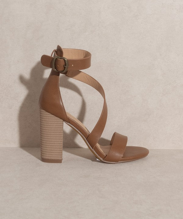 OASIS SOCIETY KIMBERLY - STRAP SANDAL HEEL