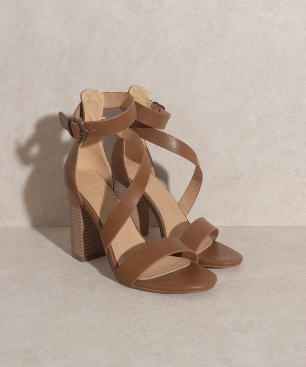 OASIS SOCIETY KIMBERLY - STRAP SANDAL HEEL