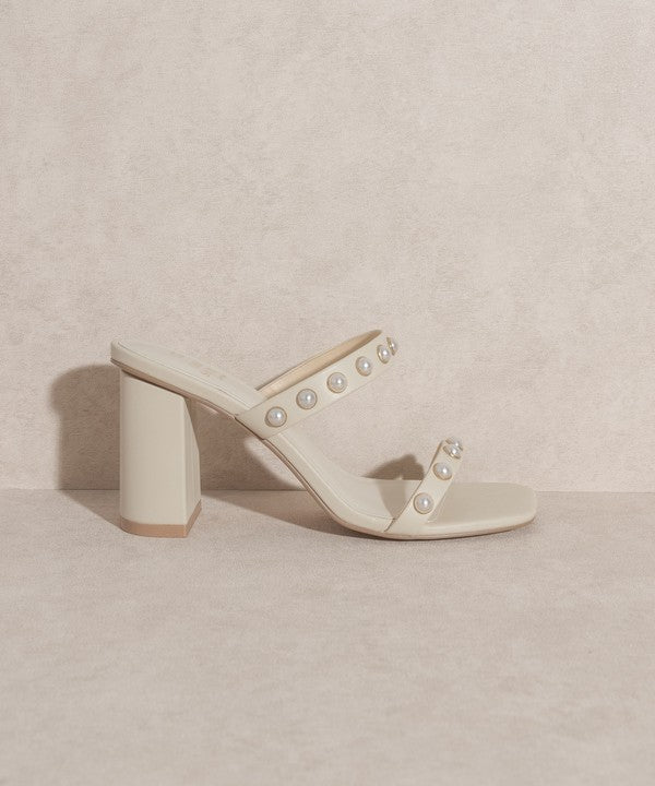 OASIS SOCIETY VICTORIA - PEARL STRAP HEEL