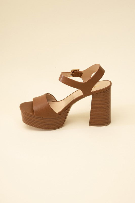 OPTIONS-S ANKLE STRAP HEELS