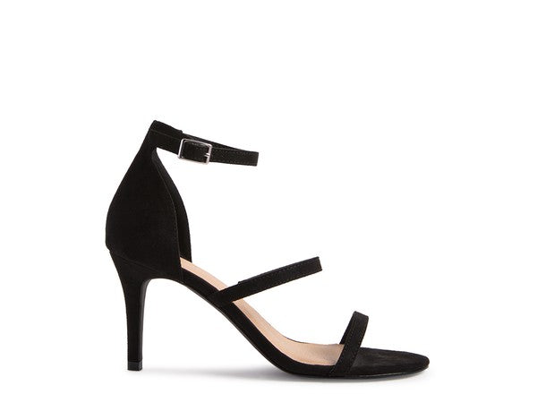 KAZAKI MID HEEL ANKLE STRAP SANDAL