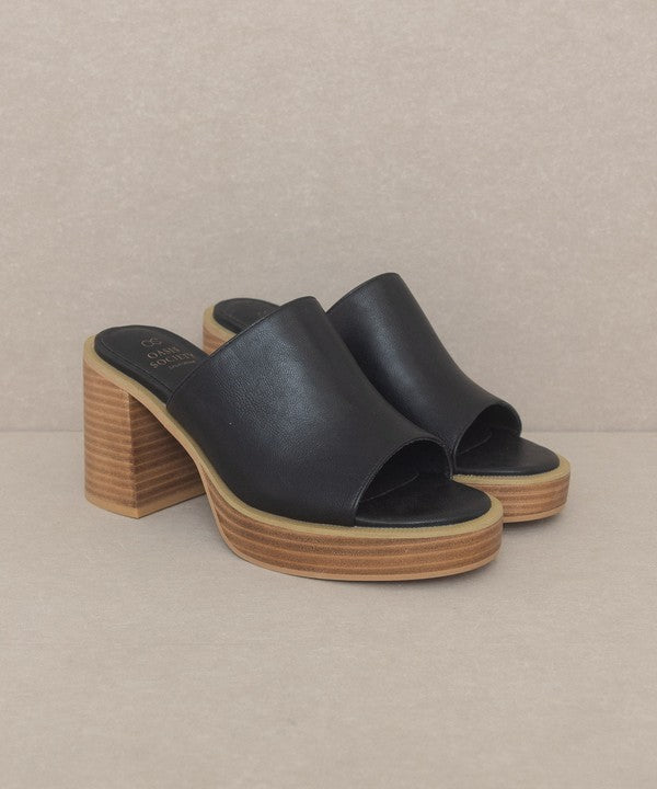 OASIS SOCIETY CAMILLE - PLATFORM SLIDE HEEL