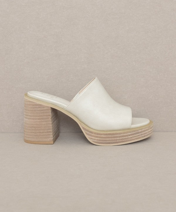 OASIS SOCIETY CAMILLE - PLATFORM SLIDE HEEL