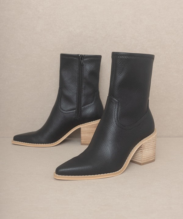 OASIS SOCIETY VIENNA - SLEEK ANKLE HUGGING BOOTIES