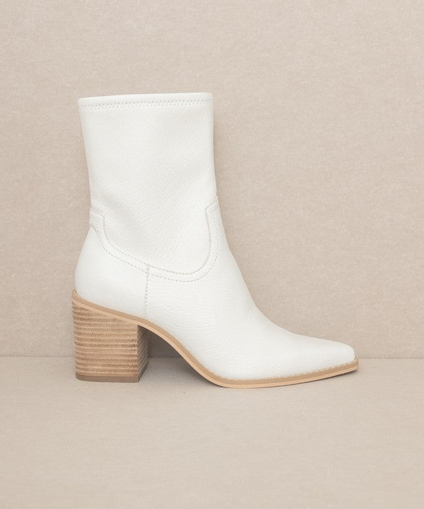 OASIS SOCIETY VIENNA - SLEEK ANKLE HUGGING BOOTIES