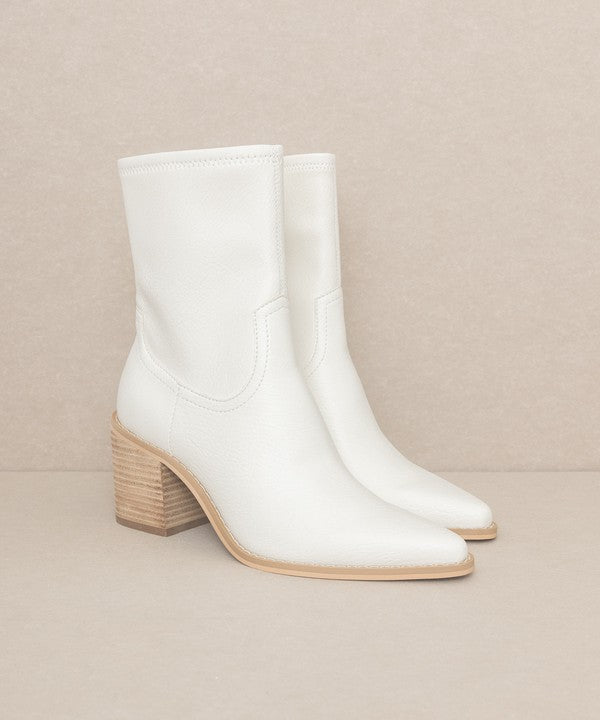 OASIS SOCIETY VIENNA - SLEEK ANKLE HUGGING BOOTIES