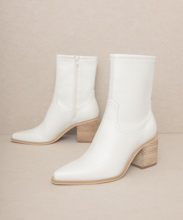 OASIS SOCIETY VIENNA - SLEEK ANKLE HUGGING BOOTIES