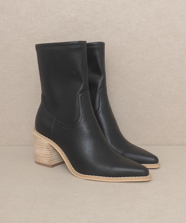 OASIS SOCIETY VIENNA - SLEEK ANKLE HUGGING BOOTIES