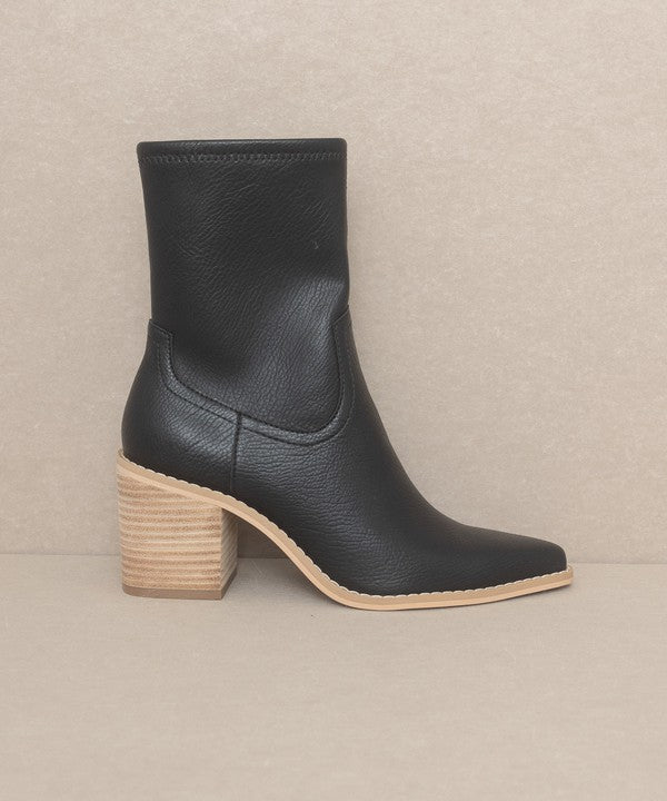 OASIS SOCIETY VIENNA - SLEEK ANKLE HUGGING BOOTIES