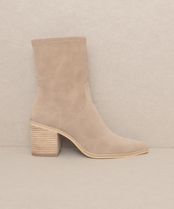 OASIS SOCIETY VIENNA - SLEEK ANKLE HUGGING BOOTIES