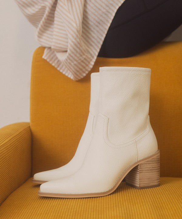 OASIS SOCIETY VIENNA - SLEEK ANKLE HUGGING BOOTIES