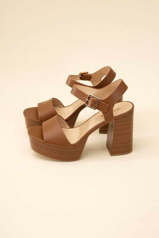 OPTIONS-S ANKLE STRAP HEELS