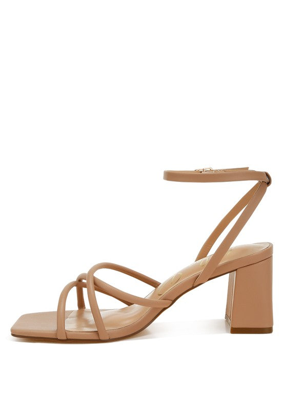 ALYONA LOW BLOCK HEEL SANDALS