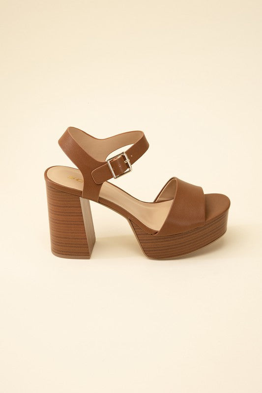 OPTIONS-S ANKLE STRAP HEELS